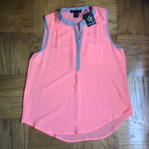 Living Doll sheer tank top